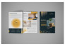 create professional bifold, trifold brochure design or leaflet